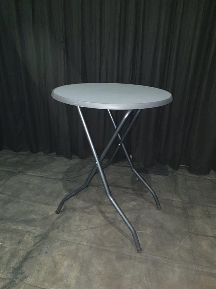 statafels / staantafel grijs/zwart - professionele kwaliteit, Ophalen, Zo goed als nieuw