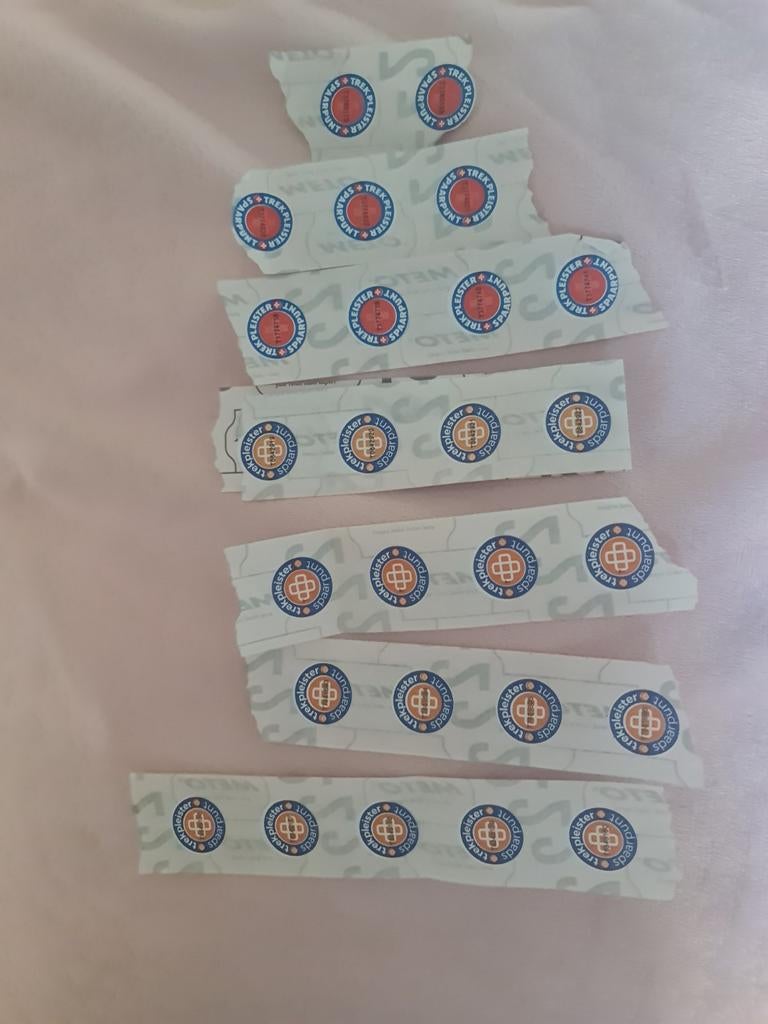 26 Trekpleister Spaarzegels, Hobby en Vrije tijd, Spaarzegeltjes, Ophalen of Verzenden, Zegels, Bonnen of Punten