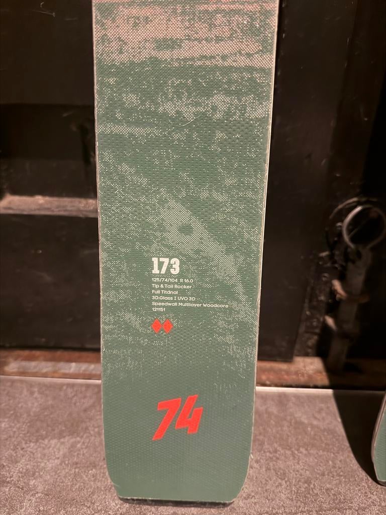 Volkl Deacon 74 Carve Ski's - 173cm Perfect voor precisie, Sport en Fitness, 160 tot 180 cm, Gebruikt, Carve, Skiën