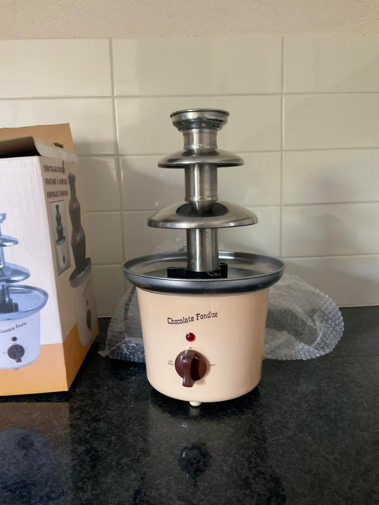 Chocoladefontein, Ophalen, Gebruikt