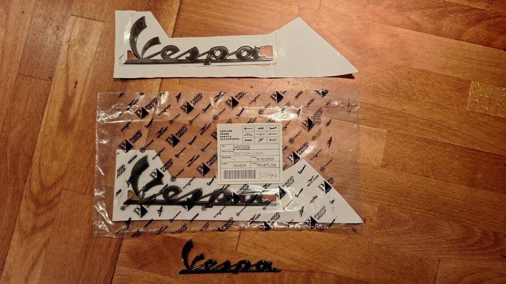 Vespa stickerset Dark Chrome, Ophalen, Nieuw, Overige typen, Vespa