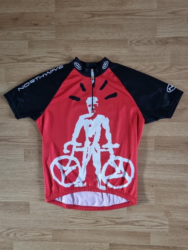 Wielershirt • Northwave • Maat L, Ophalen of Verzenden, Zo goed als nieuw, Kleding