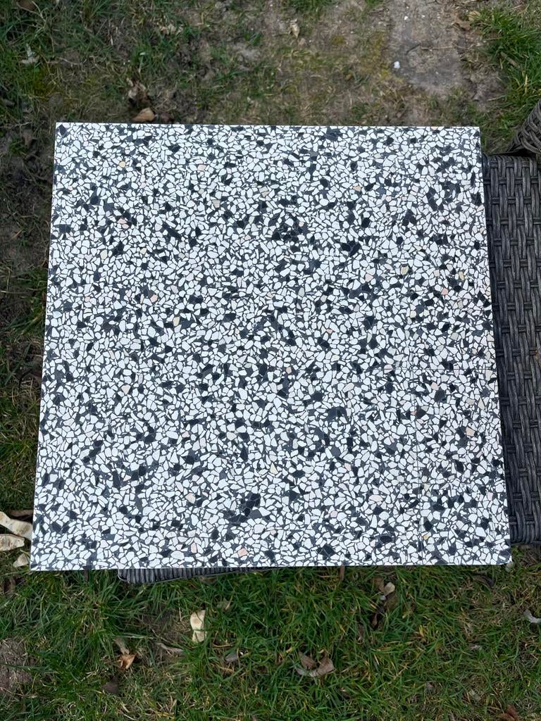Terrazzo / Granito tegels Luciano 40x40x1,5 cm (2 stuks), Doe-het-zelf en Verbouw, Tegels, Ophalen, Nieuw, Minder dan 5 m², Vloertegels