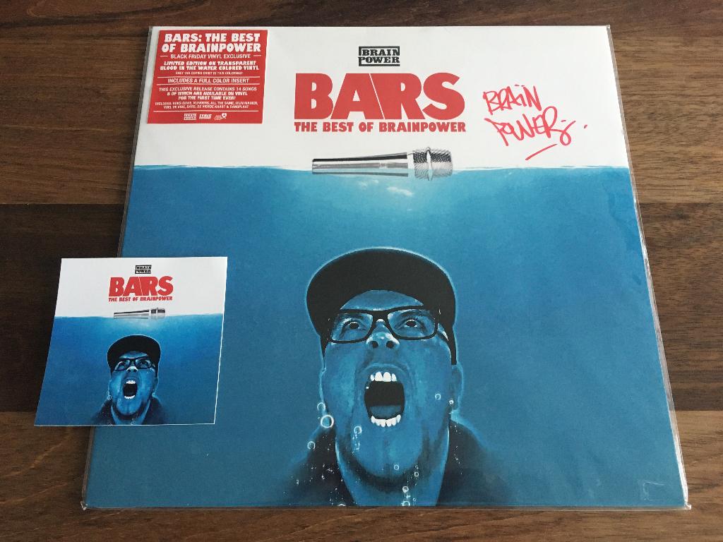 Vinyl LP Brainpower Bars Best Of BLOODRED SIGNED RSD 2021, Ophalen of Verzenden, Nieuw in verpakking, 12 inch, Rap of Hip Hop