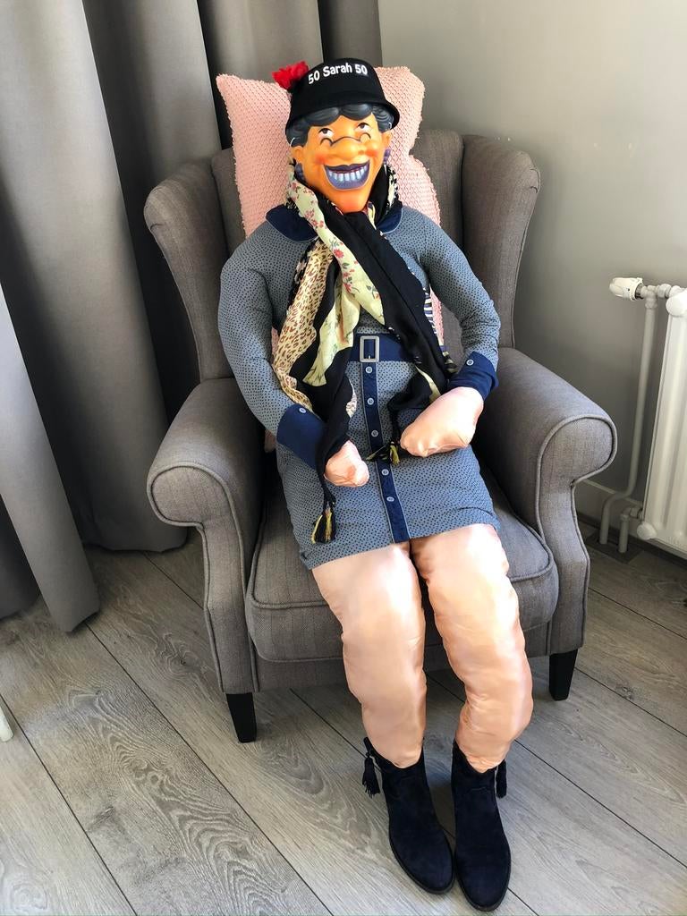 50 jaar decoratie abraham sarah versiering pop bar banner, Ophalen, Zo goed als nieuw, Abraham of Sarah