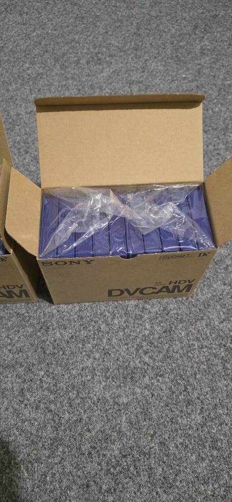 Sony dvcam cassettes. Nieuw in doosje, 2 t/m 25 bandjes, Overige genres, Ophalen of Verzenden, Nieuw in verpakking