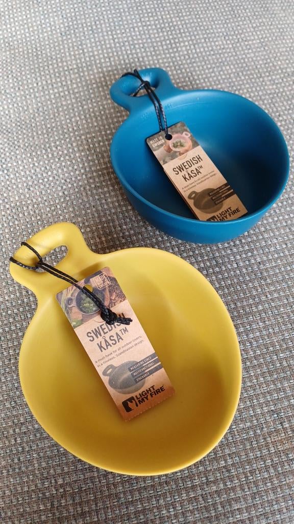 Light My Fire Swedish Kasa Outdoor Kommen - Geel & Blauw, Ophalen of Verzenden, Nieuw