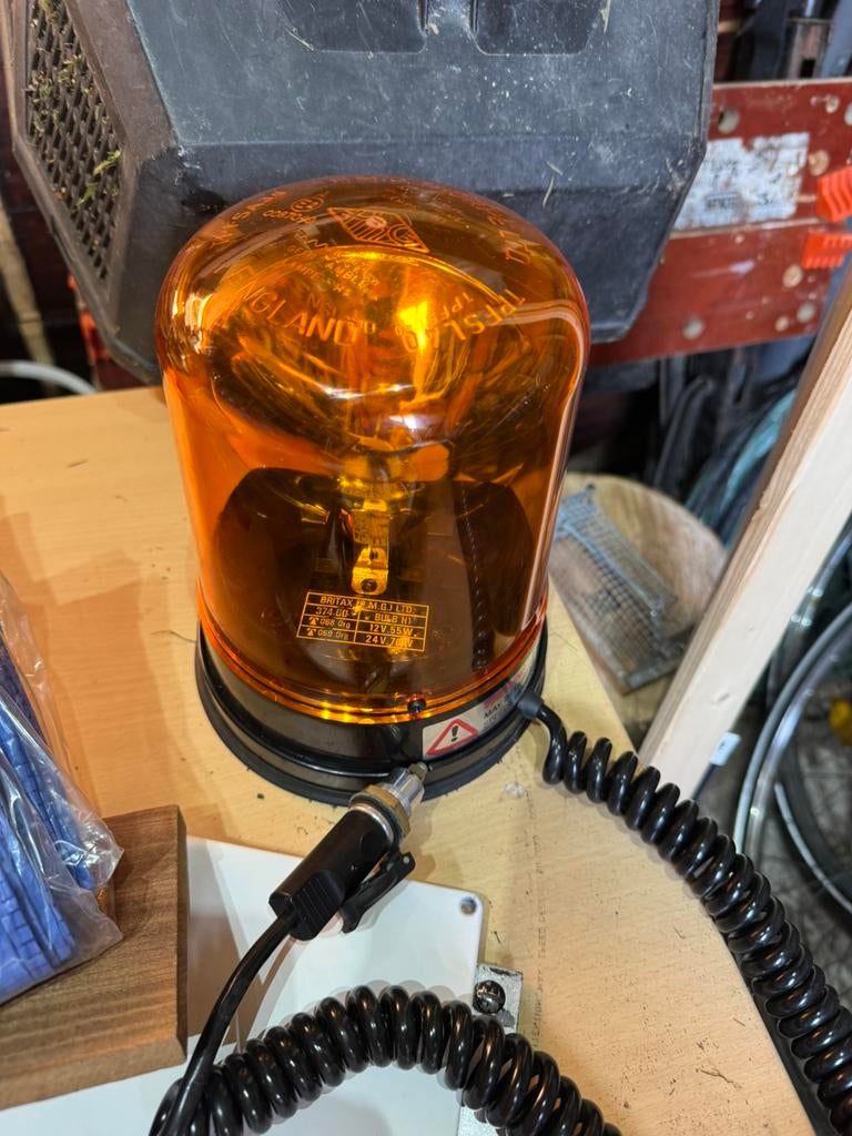 Zwaailicht Britax magnetische voet, Ophalen of Verzenden, Nieuw, Overige merken, Verlichting