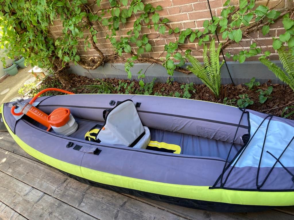 Kayak opblaasbaar itiwit, Watersport en Boten, Kano's, Zo goed als nieuw, Kajak, Twee personen, Opblaasbaar, Ophalen