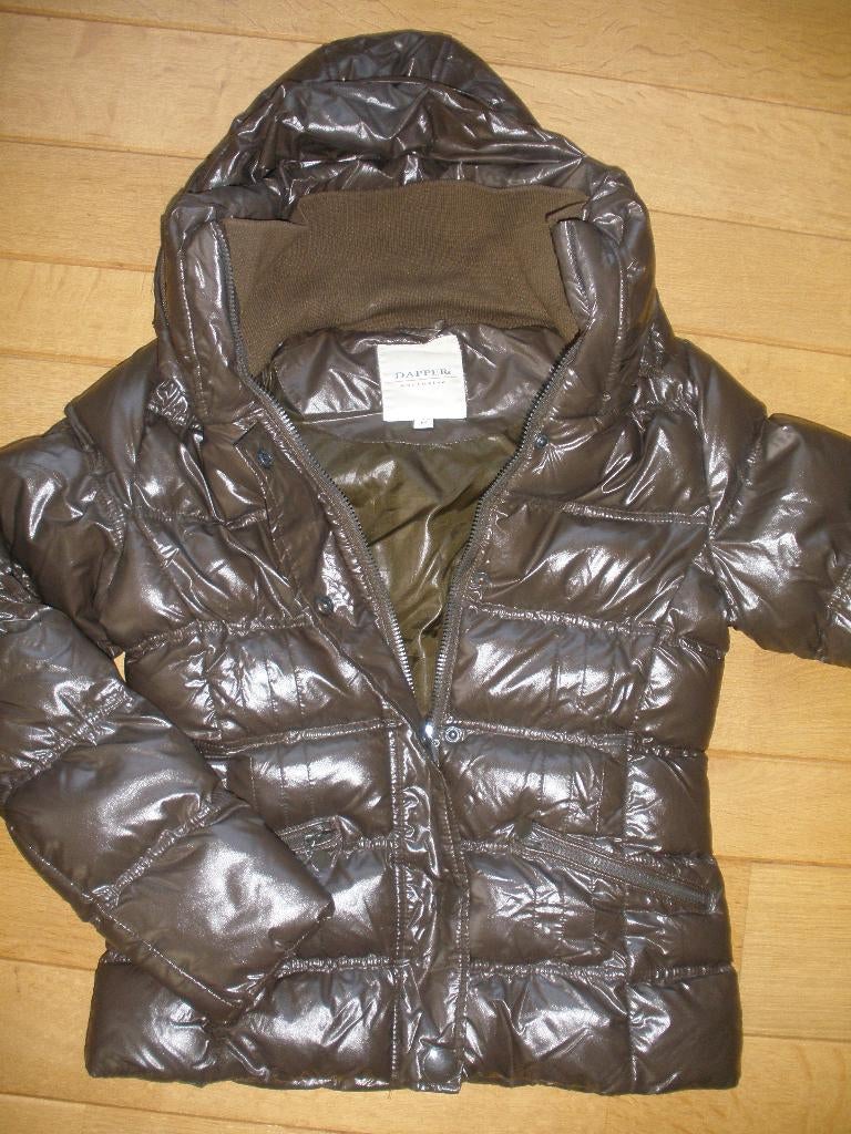 DAPPER Exclusive dons jas jack bruin maat M, Kleding | Dames, Jassen | Winter, Zo goed als nieuw, Maat 38/40 (M), Bruin, Ophalen of Verzenden