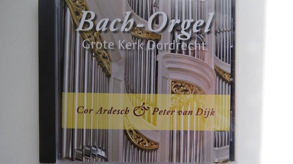 Cd Bach orgel Grote Kerk Dordrecht Cor Ardesch Peter vanDijk, Ophalen of Verzenden, Classicisme, Zo goed als nieuw, Kamermuziek