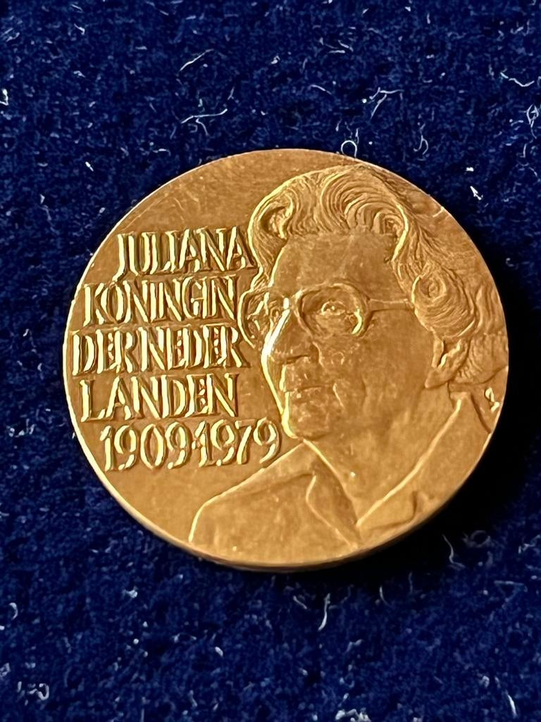 Juliana  70, Koningin Juliana, Losse munt, Goud, Overige waardes