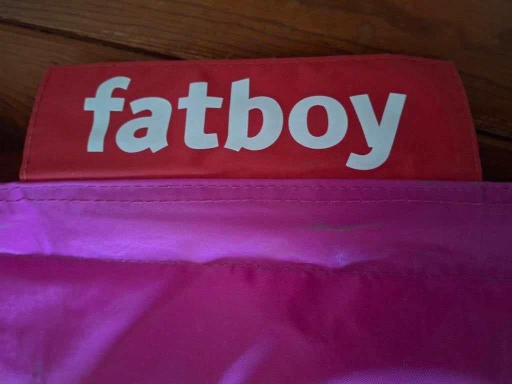 Fatboy zitzak / loungezak roze, Ophalen