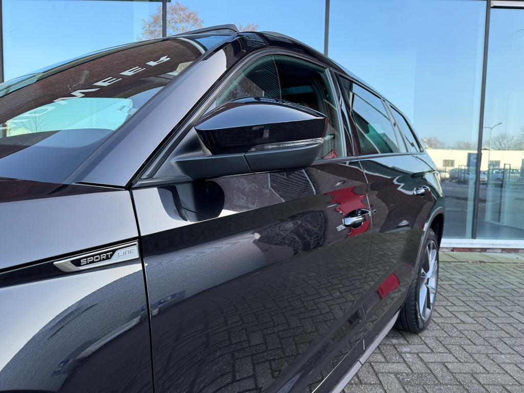 Skoda Kodiaq 1.5 TSI Sportline Business - Automaat - Pano/Sc, 4 cilinders, Zwart, Bedrijf, Kodiaq