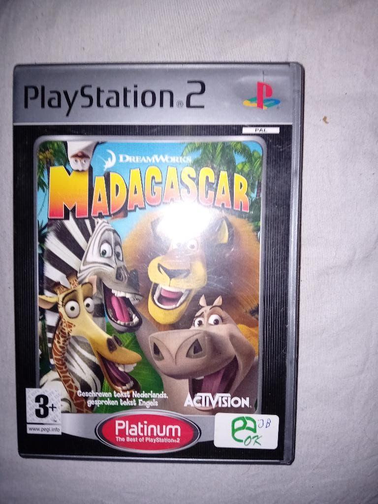 Madagascar ps2, Avontuur en Actie, 1 speler, Ophalen of Verzenden, Zo goed als nieuw