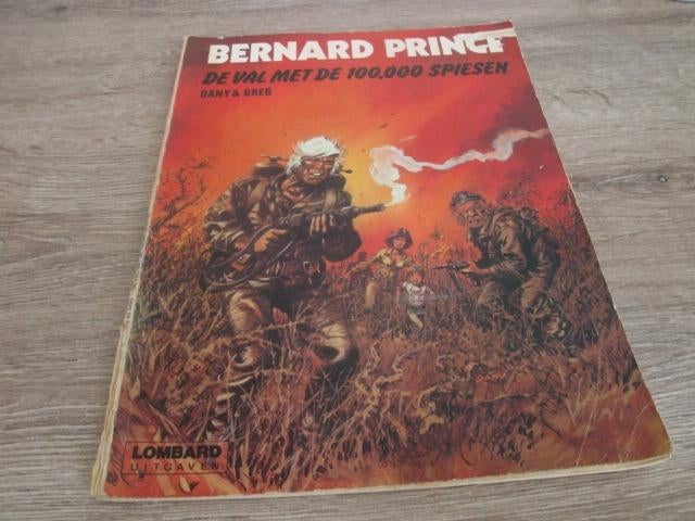 bernard prince-1980, Eén stripboek, Ophalen of Verzenden, Gelezen