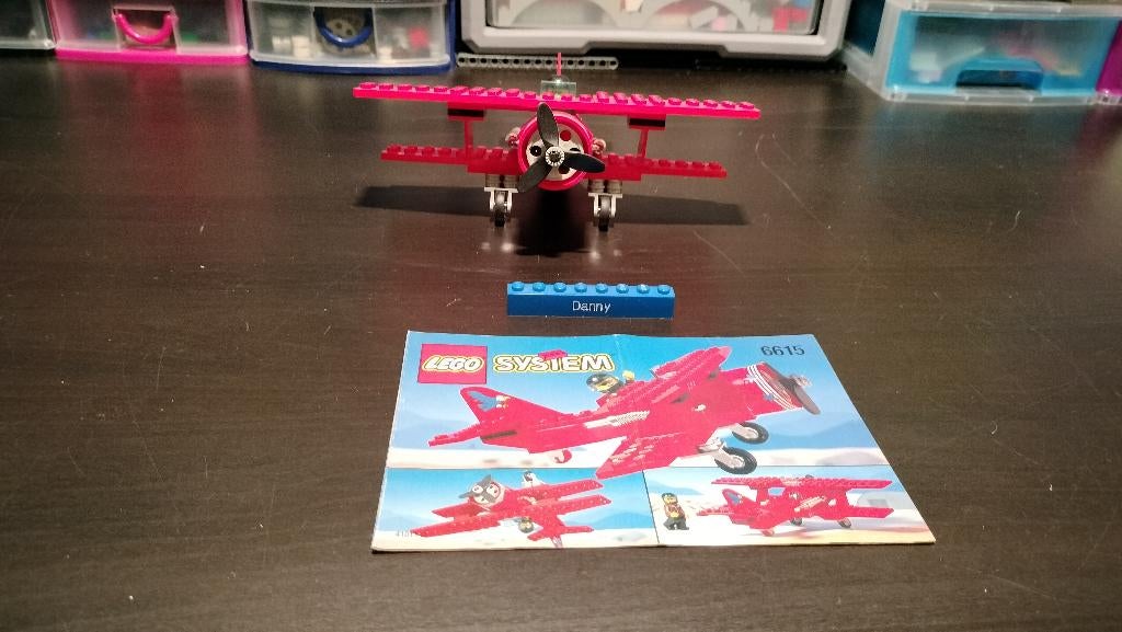 Lego 6615 Eagle Stunt Flyer, Ophalen of Verzenden, Zo goed als nieuw, Complete set, Lego