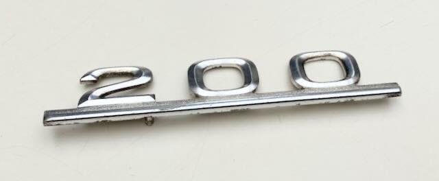 mercedes 200 logo merk embleem oldtimer, Ophalen of Verzenden, Gebruikt, Auto's