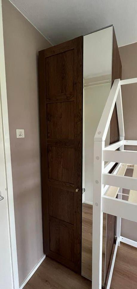 IKEA Pax kast met spiegeldeur, Ophalen, Gebruikt, 200 cm of meer, 50 tot 100 cm