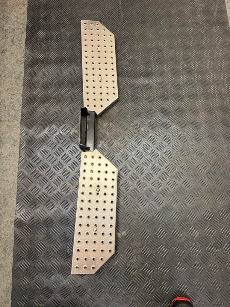 RVS opstap trede voor bedrijfswagen, Ophalen of Verzenden, Gebruikt