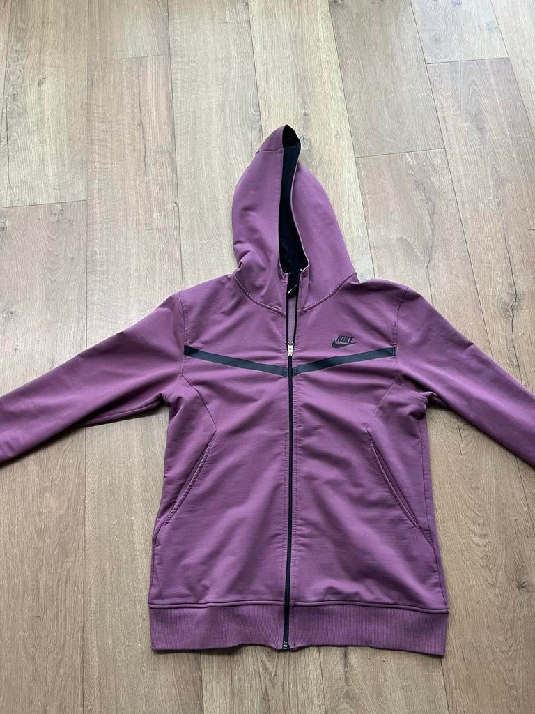 Nike hoodie maat L paars, Kleding | Dames, Ophalen of Verzenden, Zo goed als nieuw, Maat 42/44 (L), Paars