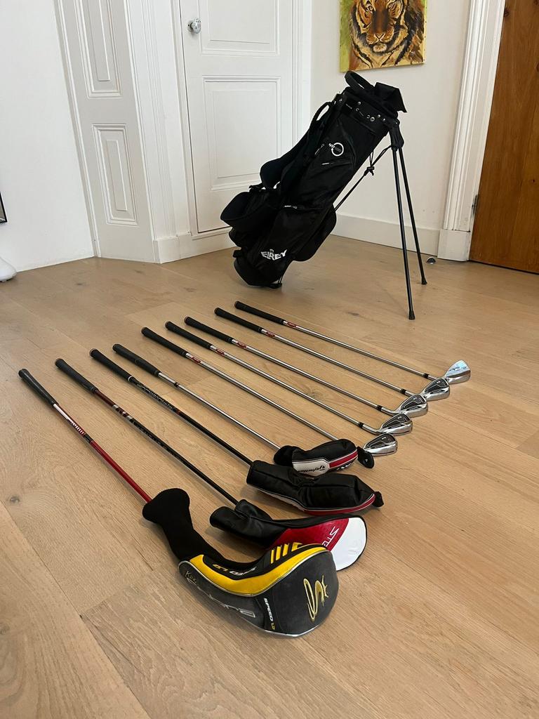 Complete golfset TaylorMade goede staat., Ophalen, Zo goed als nieuw, Set