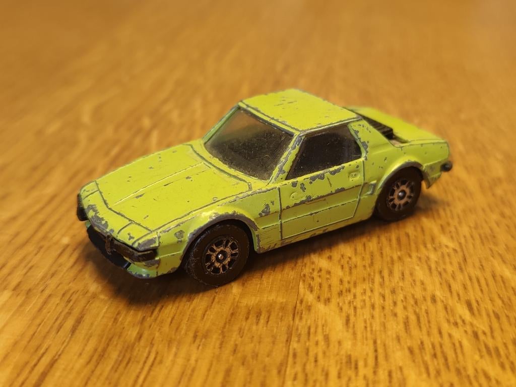 Corgi Fiat X1/9 GROEN, Ophalen of Verzenden, Zo goed als nieuw, Auto