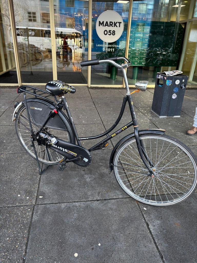 Omafiets voor opknapbeurt - Achterwiellagers te vervangen, 53 tot 56 cm, Ophalen, Gebruikt