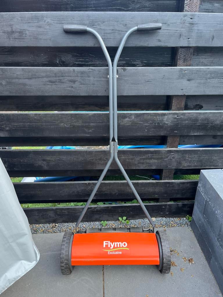 Flymo Exclusive Handgrasmaaier - Prima Staat, Ophalen, Gebruikt, 40 t/m 49 cm, Handgrasmaaier