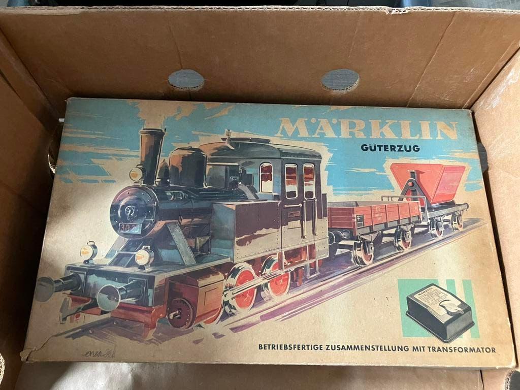 Complete marklin trein set, Ophalen, Wisselstroom, Märklin, Gebruikt