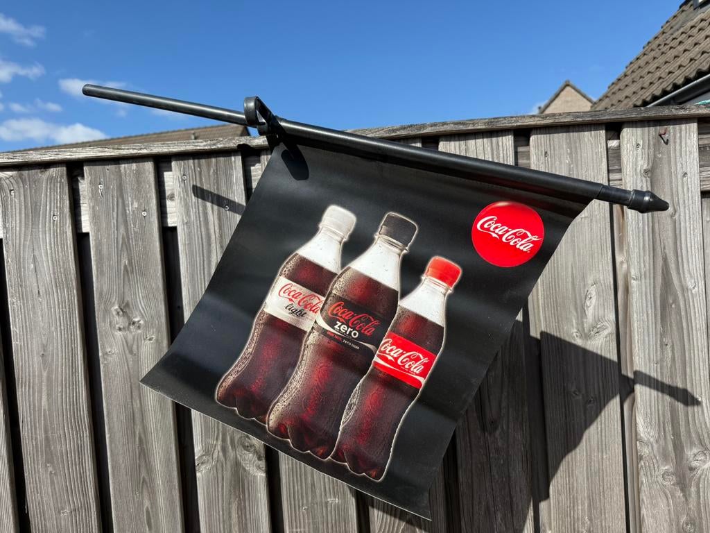 Coca cola en ola Vlaggen, Diversen, Ophalen of Verzenden, Zo goed als nieuw