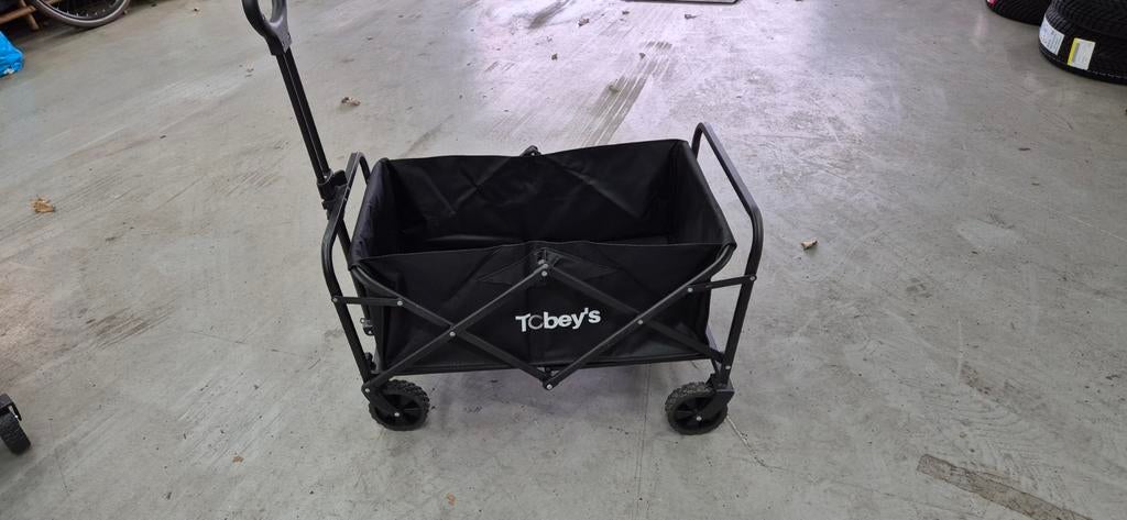 Tobey's Opvouwbare Bolderkar - Zwart, Tobey's, Onbekend, Nieuw, Ophalen of Verzenden