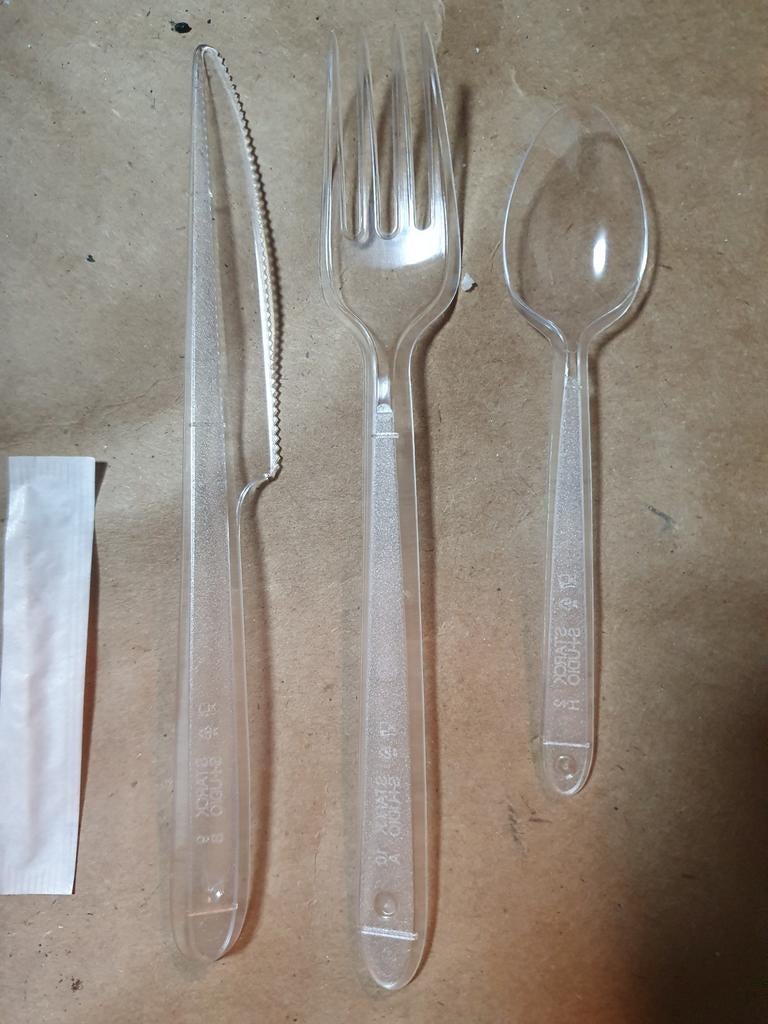 Plastic besteksets, Ophalen of Verzenden, Nieuw, Kunststof