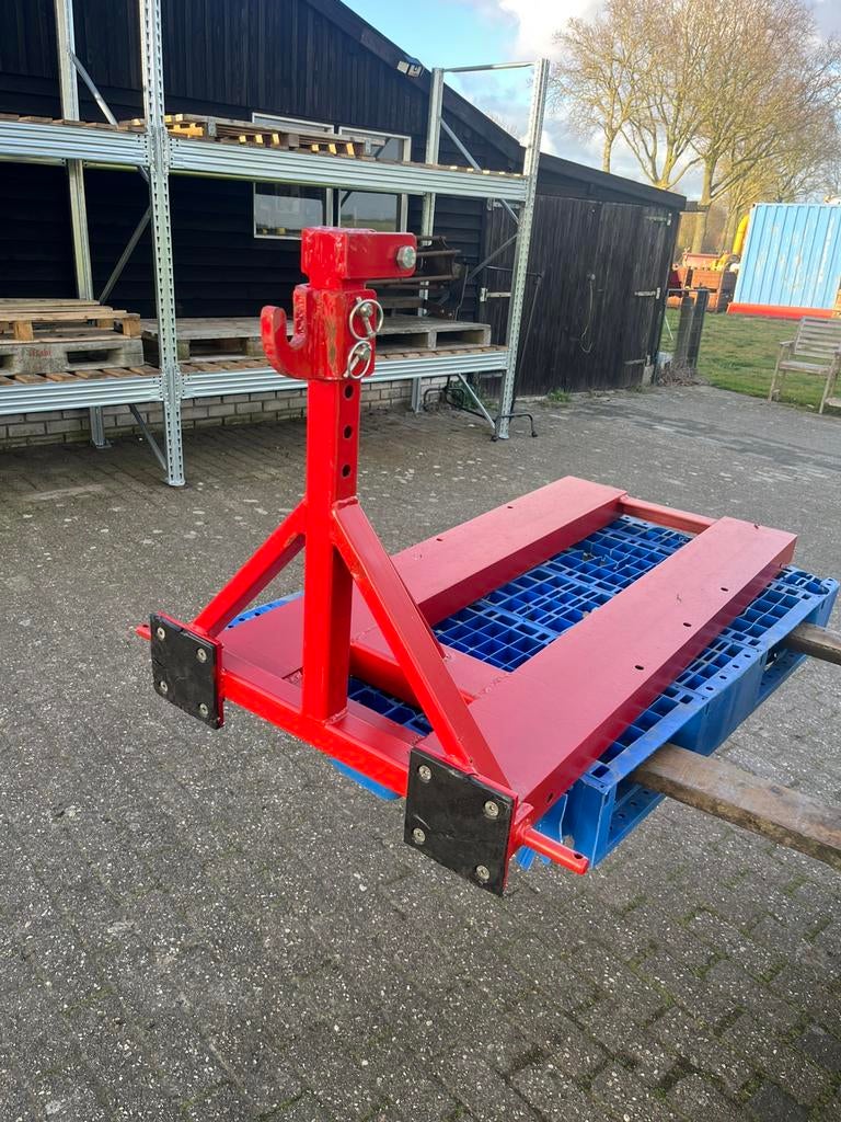 Werktuigdrager voor in de heftruck, 70 mm of meer, Ophalen of Verzenden, Zo goed als nieuw, Afkortzaag