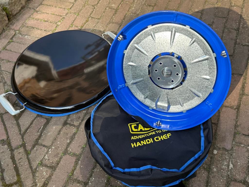 Cadac Handi Chef en Skottel met draagtassen, Ophalen of Verzenden, Zo goed als nieuw, Cadac