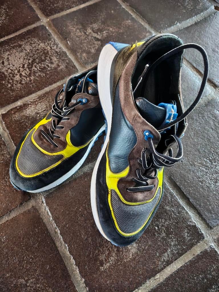 Floris van Bommel schoenen, Kleding | Heren, Schoenen, Ophalen of Verzenden, Gedragen, Blauw, Floris van Bommel