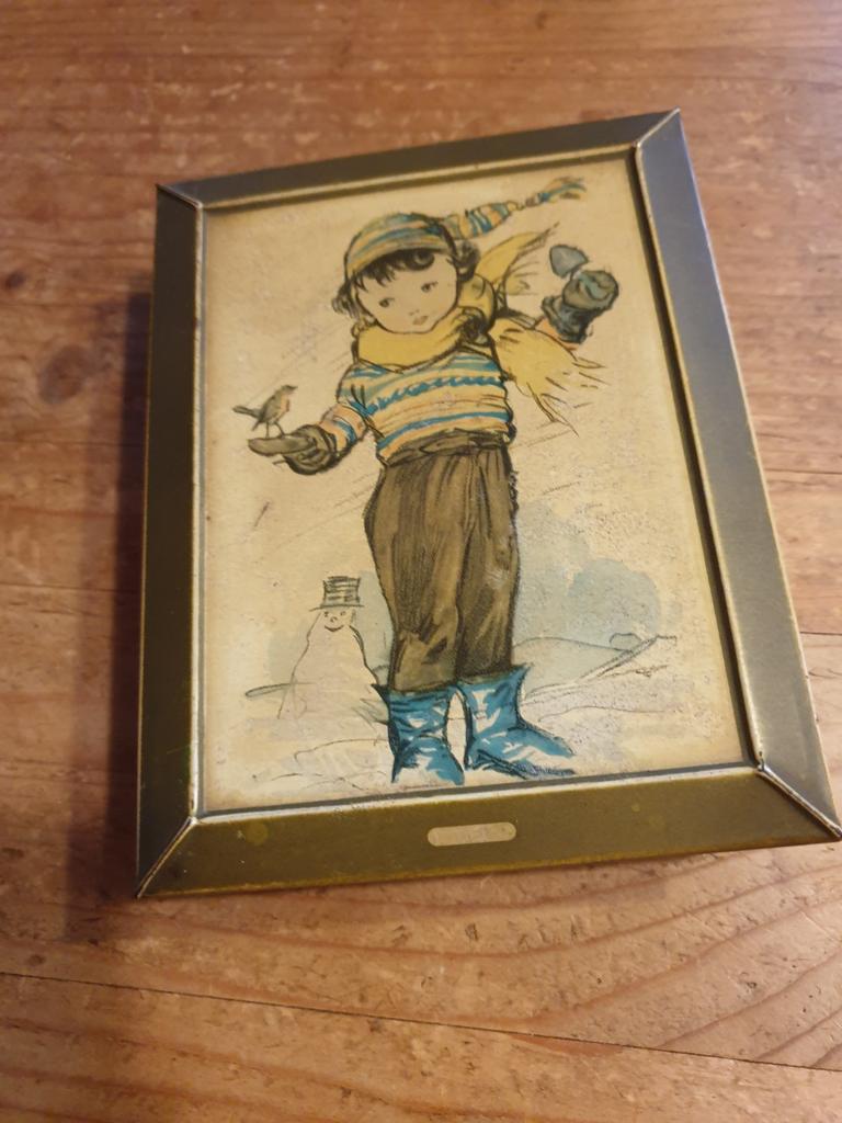 Cot,e Dor doosje van de 4 jaargetijden !  Retro, Ophalen of Verzenden, Overige