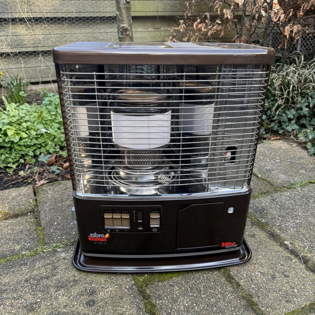 Zibro Kamin petroleumkachel R125C voor atelier/schuur/nood, Ophalen, Gebruikt, Overige brandstoffen, Petroleumkachel