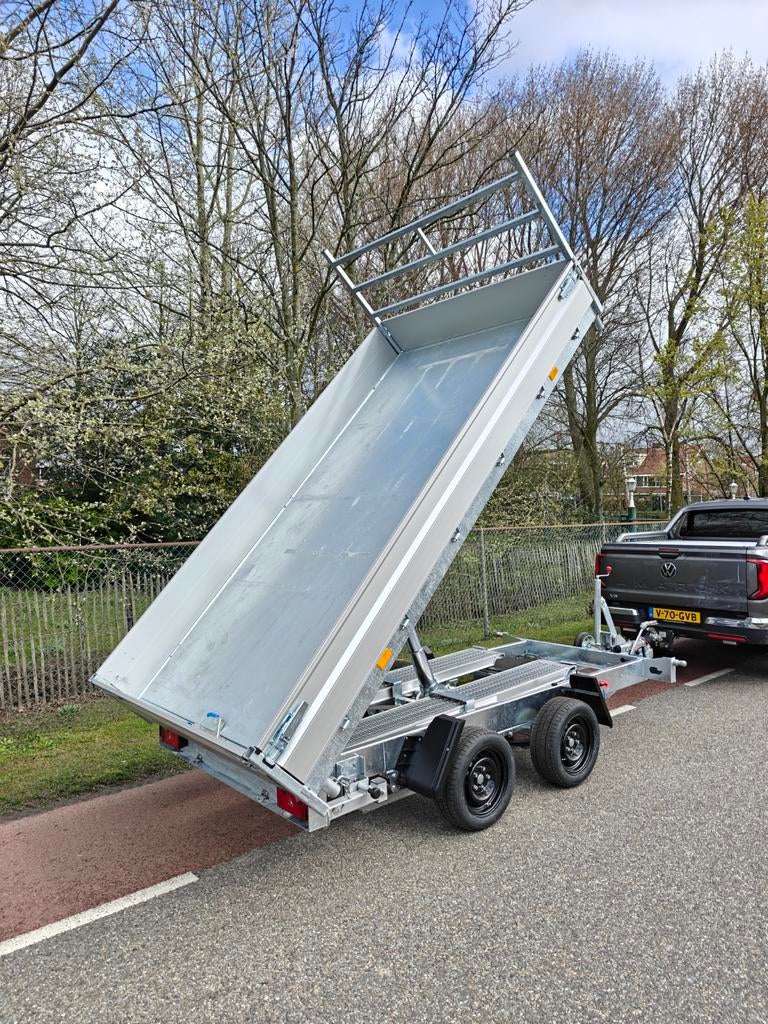 Hapert kipper aanhanger 3500 KG, BJ 2026, Auto diversen, Aanhangers en Bagagewagens, Ophalen of Verzenden, Zo goed als nieuw