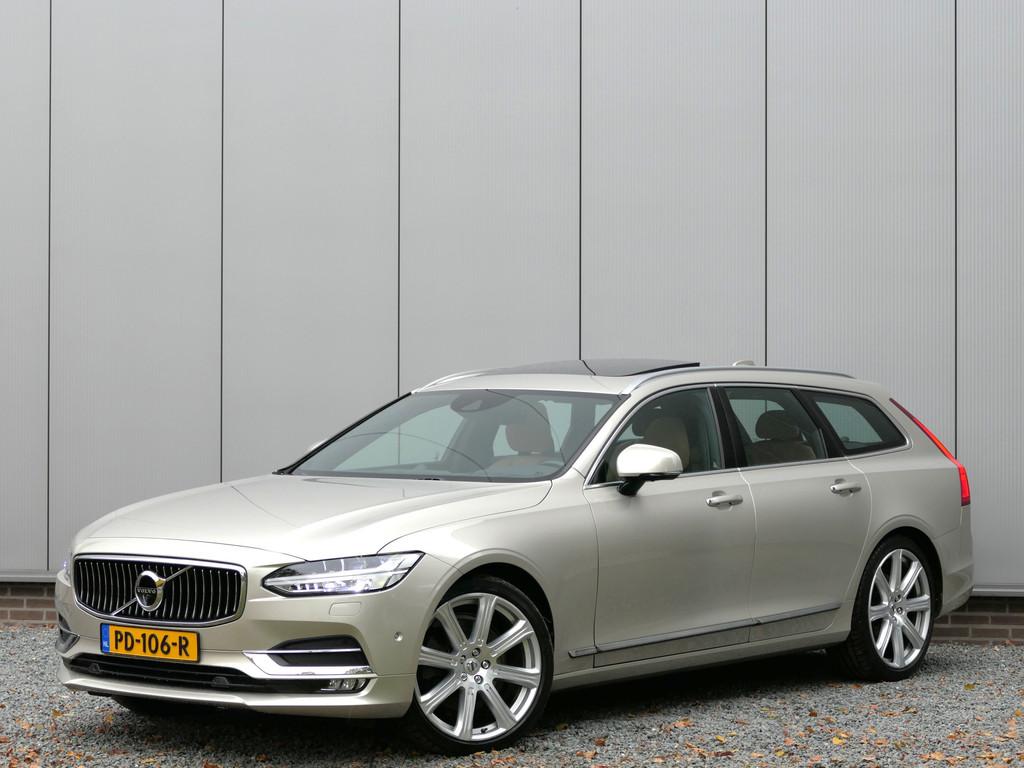 Volvo V90 2.0 T6 AWD Inscription Bowers&Wilkins / Panoramada, Adaptive Cruise Control, 4 cilinders, 320 pk, 1717 kg