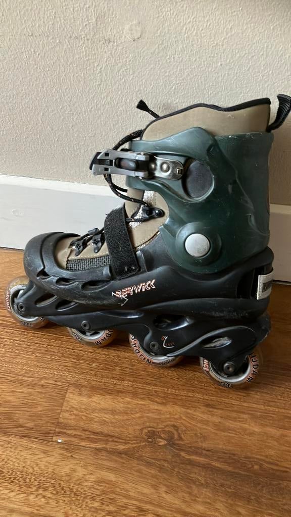 Gebruikte Nijdam skeelers, Ophalen, Gebruikt