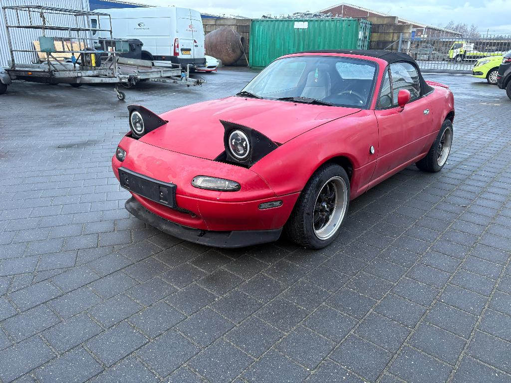 Mazda mx5 NA 1.6 (1990) in onderdelen, Ophalen of Verzenden, Mazda, Motorkap