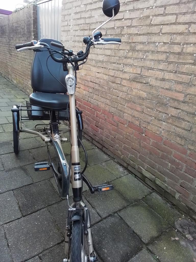 PFAU-Tec driewieler met ondersteuning, Ophalen of Verzenden, Gebruikt