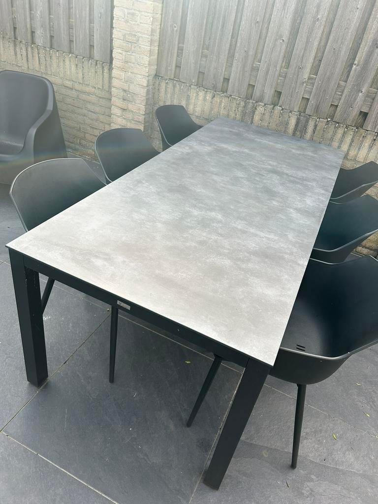 Tuintafel, Tuin en Terras, Tuintafels, Ophalen, Rechthoekig, Aluminium