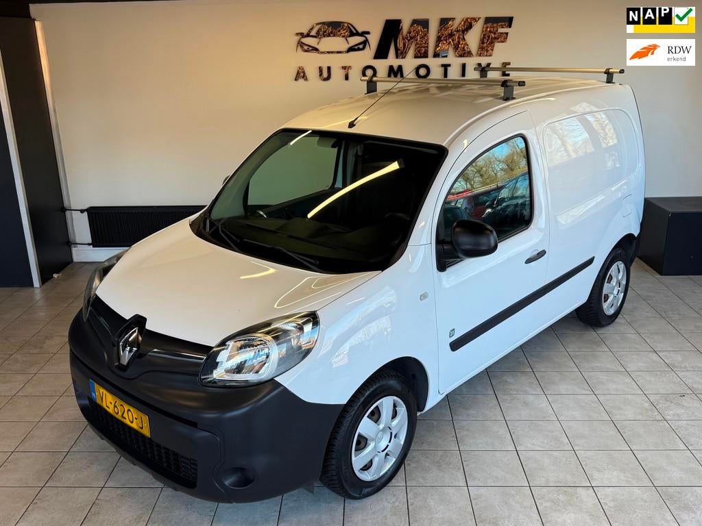 Renault Kangoo Express Z.E. 2014 AIRCO/CRUISE/KOOPACCU/NAP!, Gebruikt, Parkeersensor, Origineel Nederlands, 2 stoelen
