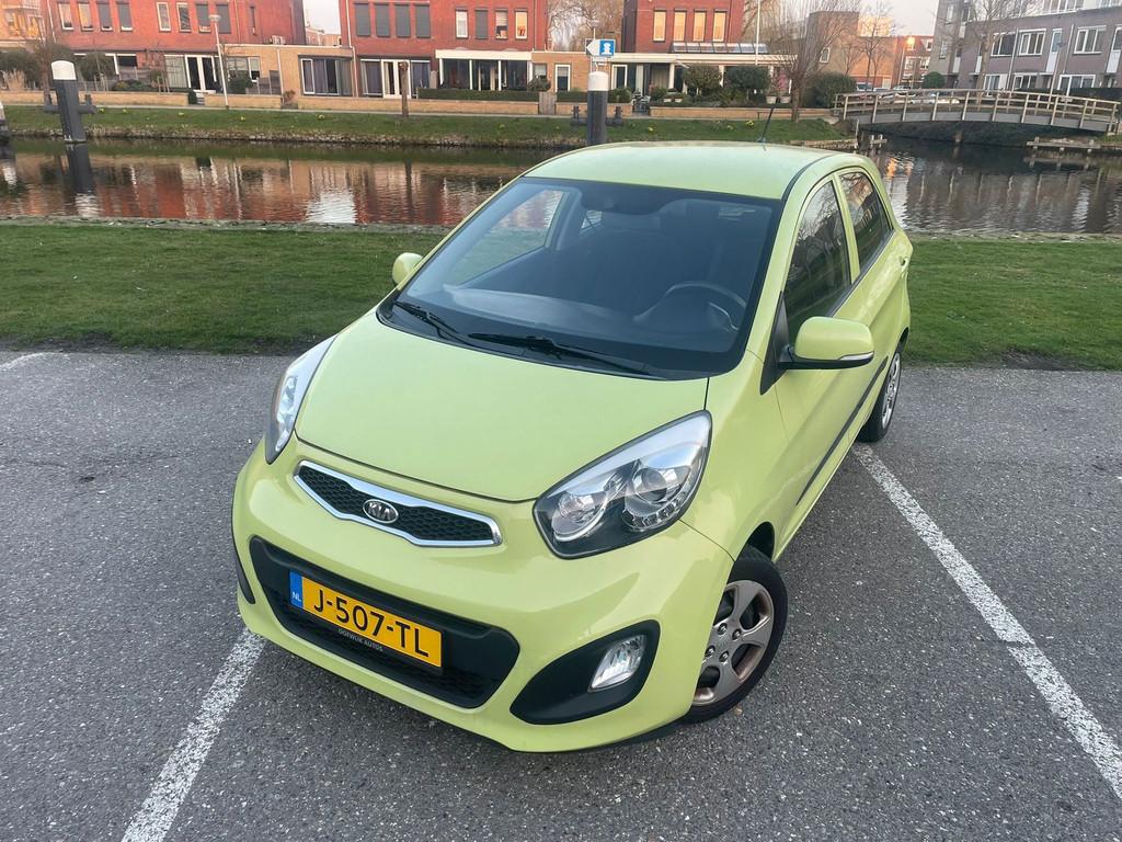 Kia Picanto 1.0 CVVT 5drs 69pk ELEKTRISCH PAKKET, Voorwielaandrijving, Euro 5, Stof, Gebruikt