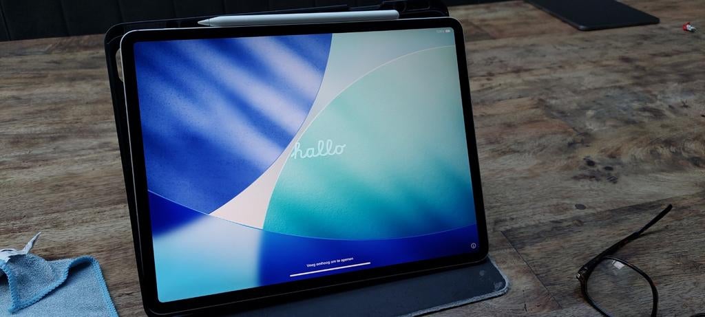 iPad Pro 12.9" 4e gen 256GB Wifi met Apple Pencil 2, Computers en Software, Apple iPads, 12 inch, Ophalen of Verzenden, Zo goed als nieuw