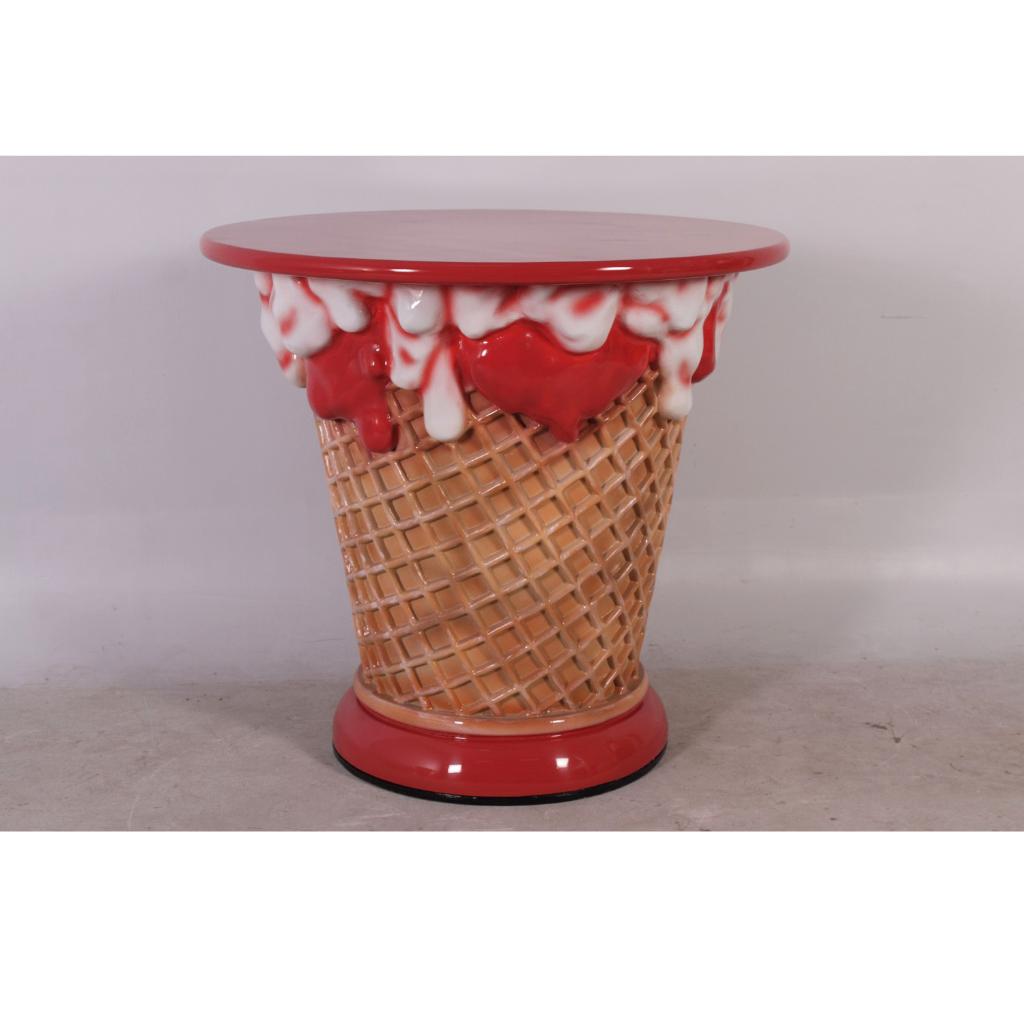 IJsjes ijsset - schepijs stoelen en ijs tafel polyester, Verzamelen, Merken en Reclamevoorwerpen, Ophalen, HorecaBeelden, Overige typen