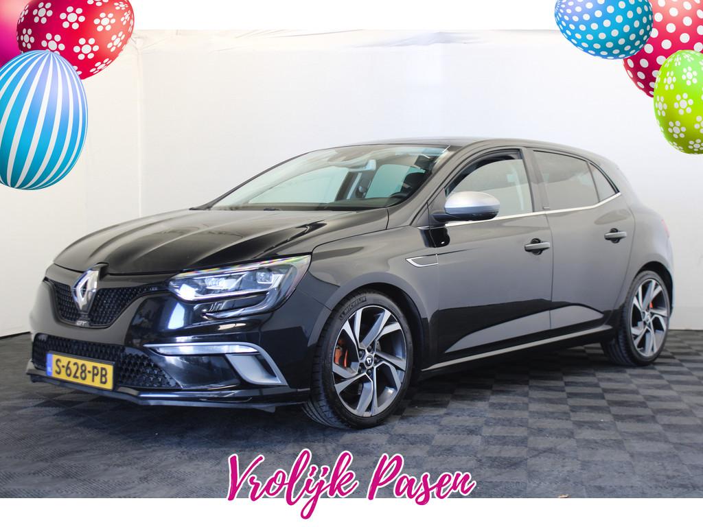 Renault Mégane 1.6 TCe GT |Stoelverw.|Navi| *Pasen Geopend!, Auto's, 4 cilinders, 1650 kg, Zwart, Hatchback