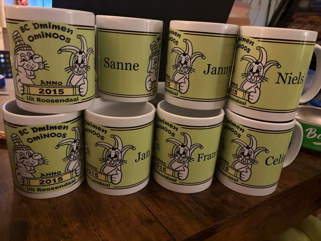Mok met persoonlijke afbeelding, foto, tekst of naam, Ophalen of Verzenden, Nieuw